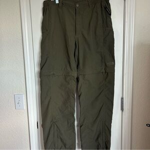 The North Face Trekking Men’s Transformers Cargo Pants Olive Green - Size 32